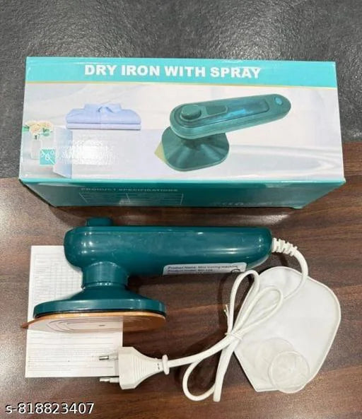 Portable Iron Steamer- 2 in 1 Wet (Steam)/ Dry Ironing For Home & Travelling