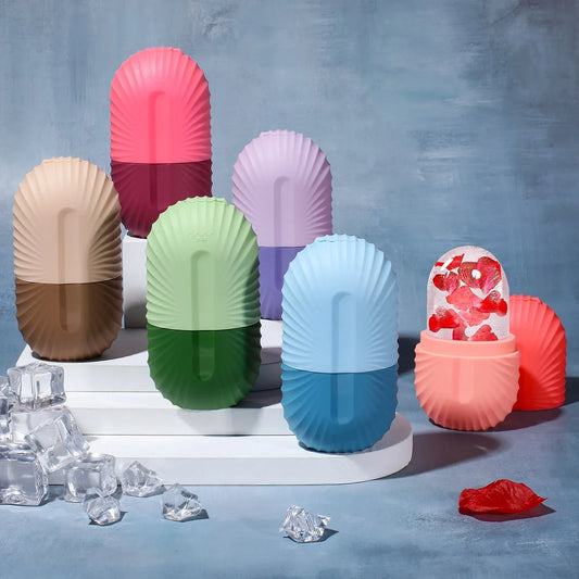 Ice Roller for Face- Pack of 3 | Reduces Puffiness, Shrinks Pores & Gives Glowing Skin