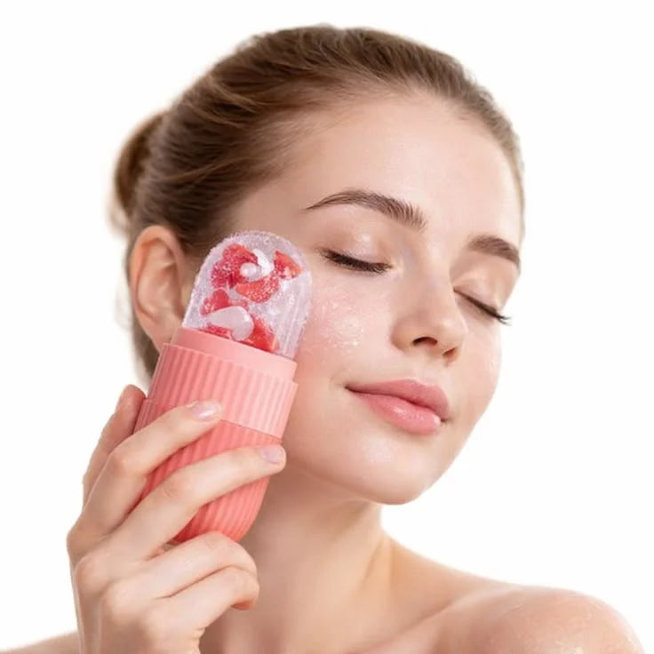 Ice Roller for Face- Pack of 3 | Reduces Puffiness, Shrinks Pores & Gives Glowing Skin