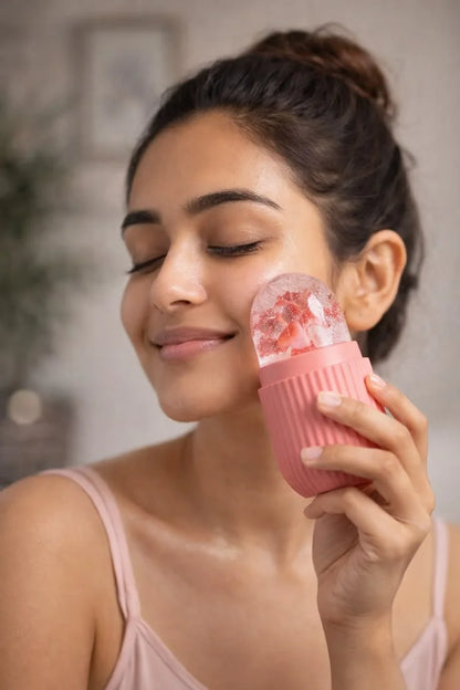 Ice Roller for Face- Pack of 3 | Reduces Puffiness, Shrinks Pores & Gives Glowing Skin