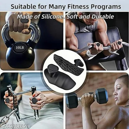 Gym Grip Pads for Weight Lifting | Anti-Slip Workout Hand Grips