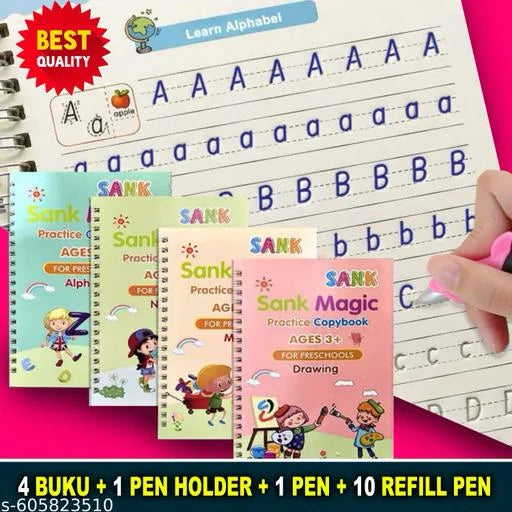 Sank Magic Practice Copybook: The Reusable 'Magic' Learning System