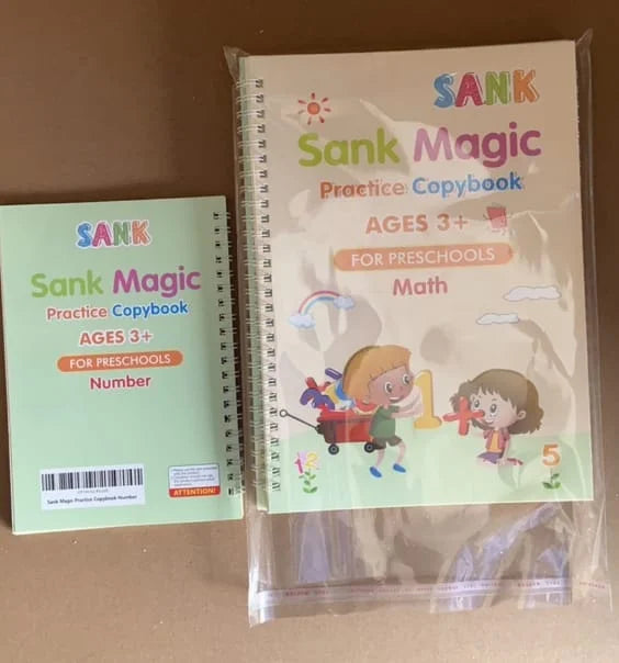 Sank Magic Practice Copybook: The Reusable 'Magic' Learning System